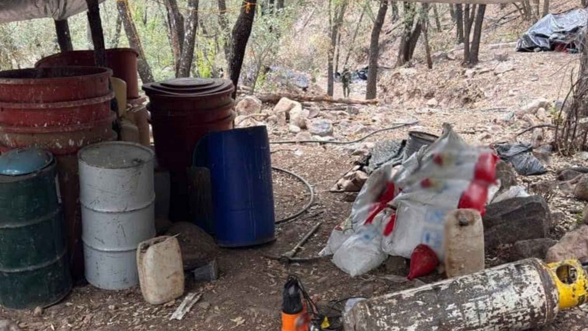 Inhabilitan narcolaboratorio en Chihuahua